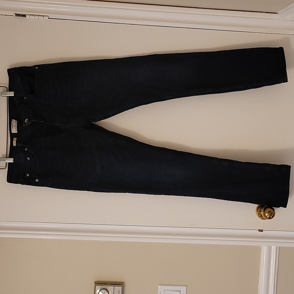 TOPMAN Stretch Slim Men's Blue Jeans, US Waist 32